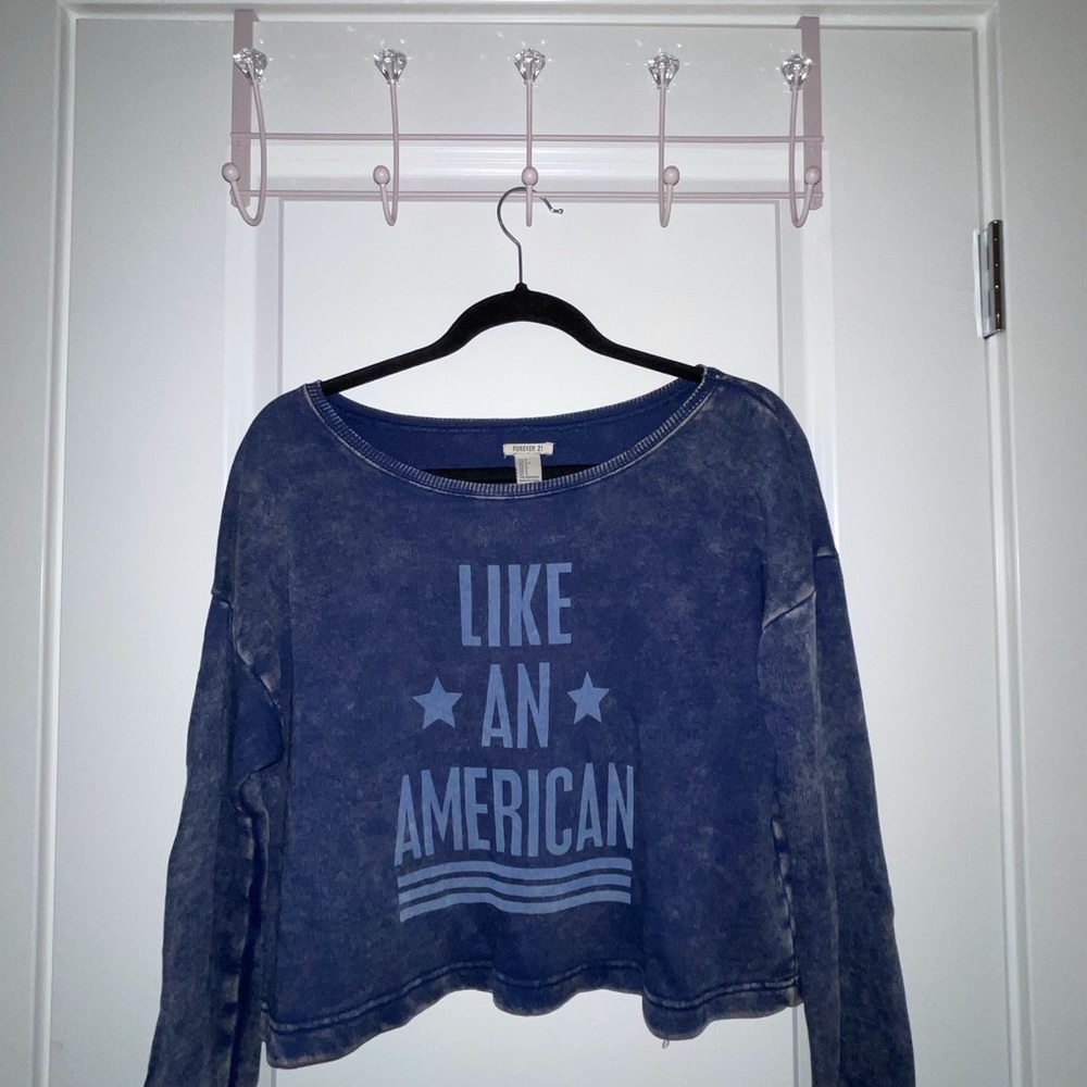 Cropped hoodie